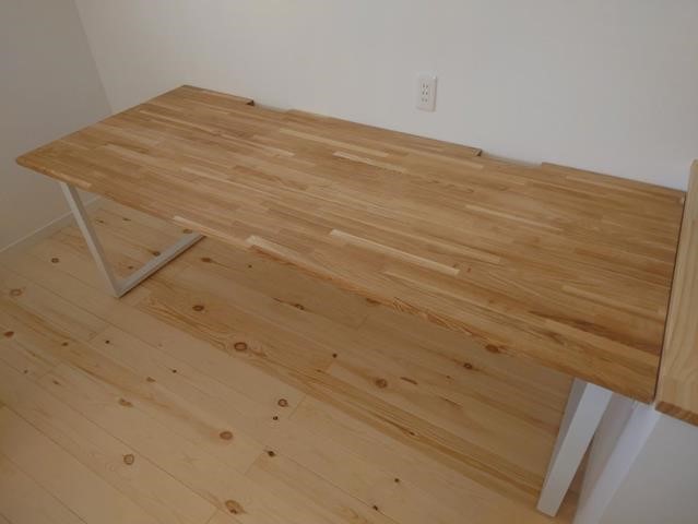 タモ集成材でアイアン脚デスクをDIY | ウッディヨネダ