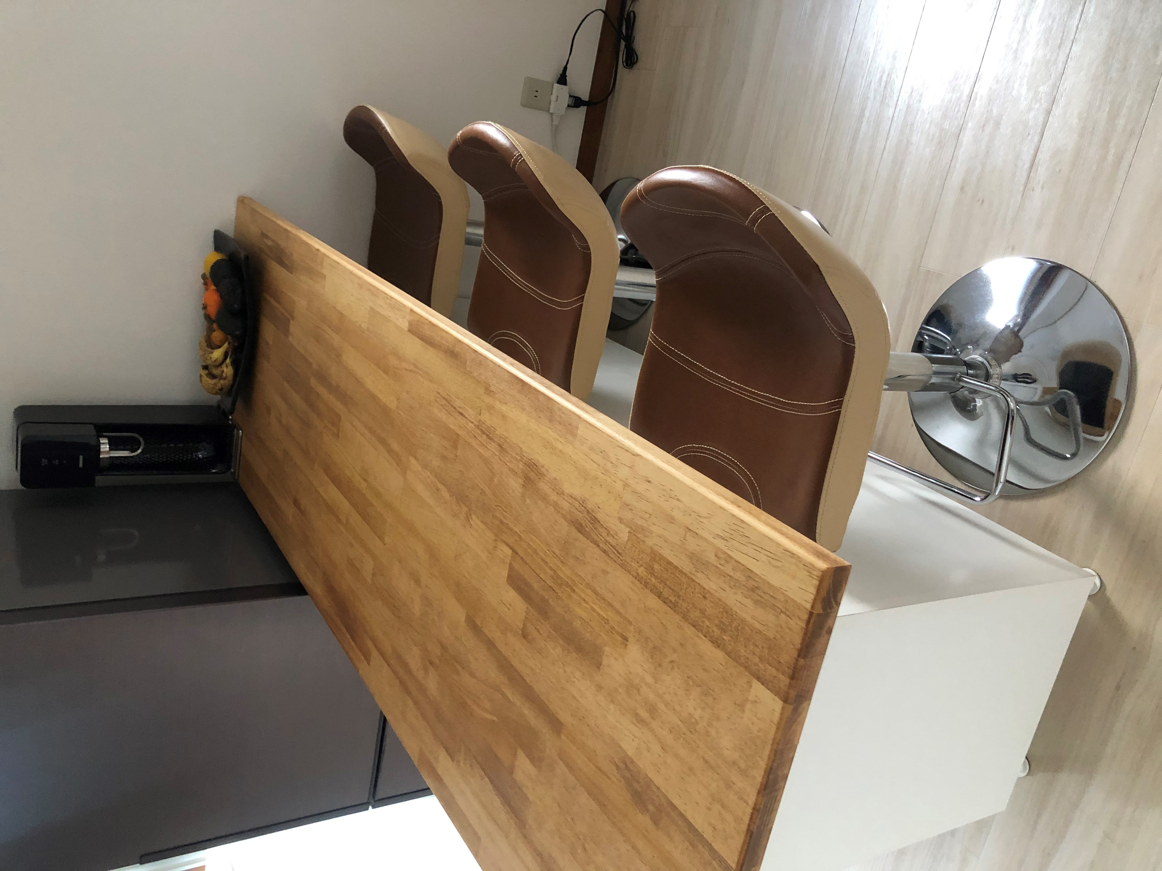 メルクシパイン集成材でカウンター天板をDIY | ウッディヨネダ